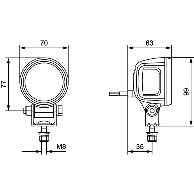 Hella Worklight High 1G0 996 210-011