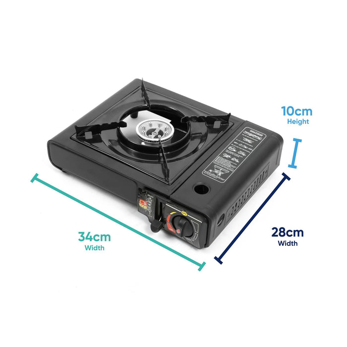 Leisurewize Gourmet1 Single Burner Portable Gas Cooking Stove - Leisurewize - Van Life Living