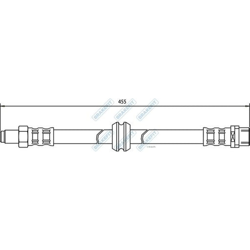 Apec Brake Hydraulic Hose Line Front BHO4035