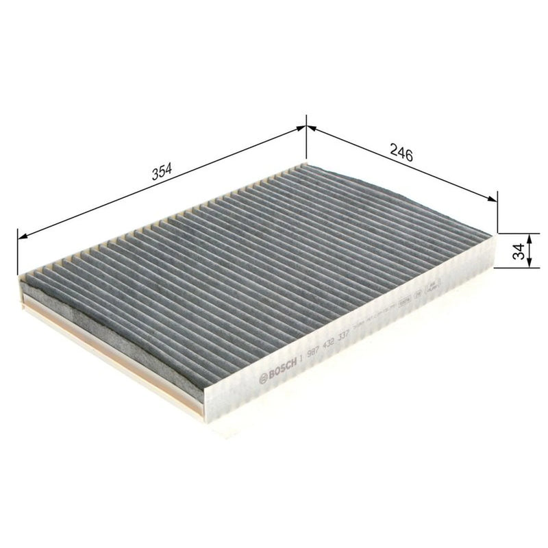 Bosch Cabin Air Filter (Pollen Filter) 1 987 432 337