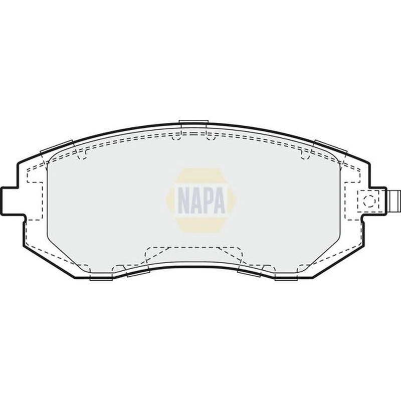 NAPA Front Brake Pad Set NBP1514