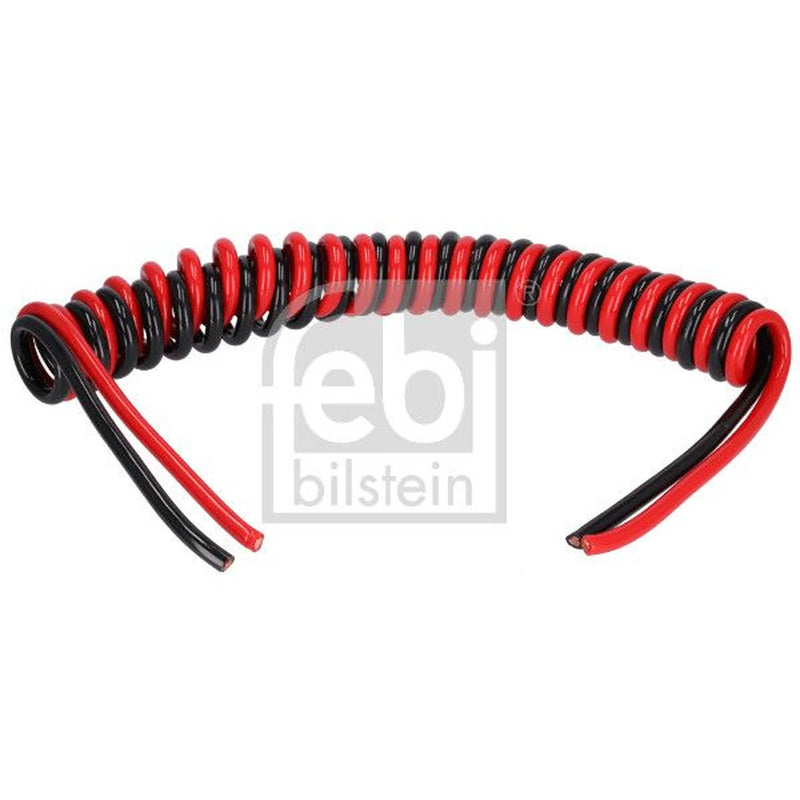 Febi Coiled Cable 2 Connectors 24V PU (Polyurethane) 103876