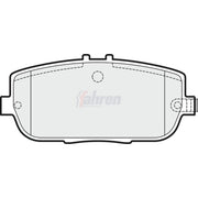 Fahren Rear Brake Pad Set fits Abarth 124 Spider 2016 on 1.4