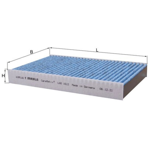 Mahle Cabin Air Filter (Pollen Filter) LAO 1612