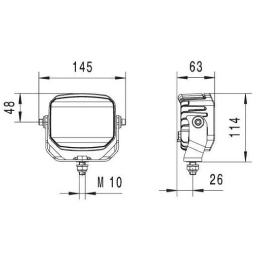Hella Worklight High 1GA 996 288-081