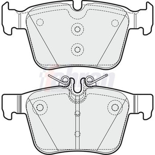 Fahren Rear Brake Pad Set FBP3379