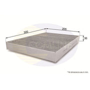 Comline Cabin Air Filter (Pollen Filter) EKF237A