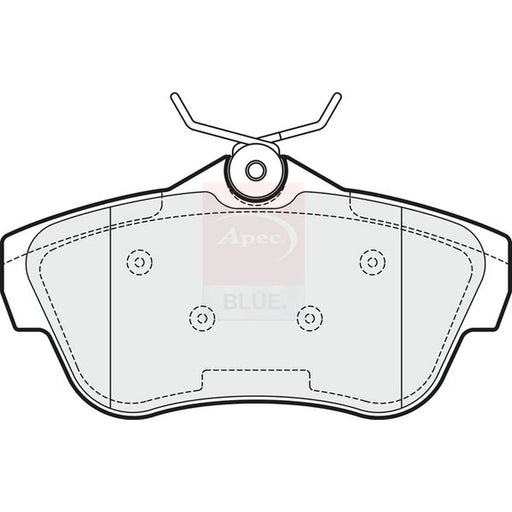 Apec Rear Brake Pad Set PD3140