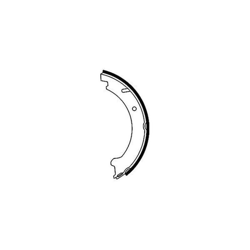 Textar Parking Brake Shoe Set 91046000