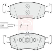 Apec Front Brake Pad Set PD3285