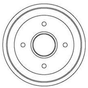 Abtex Brake Drum Assembly Rear BDM107