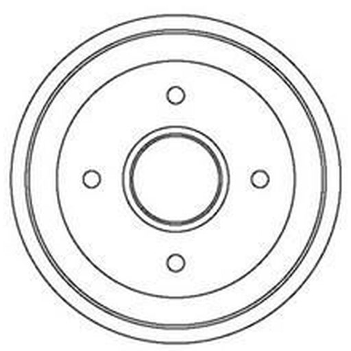 Abtex Brake Drum Assembly Rear BDM107