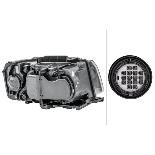 Hella Headlight Headlamp HB3 Left 1LJ 354 813-131