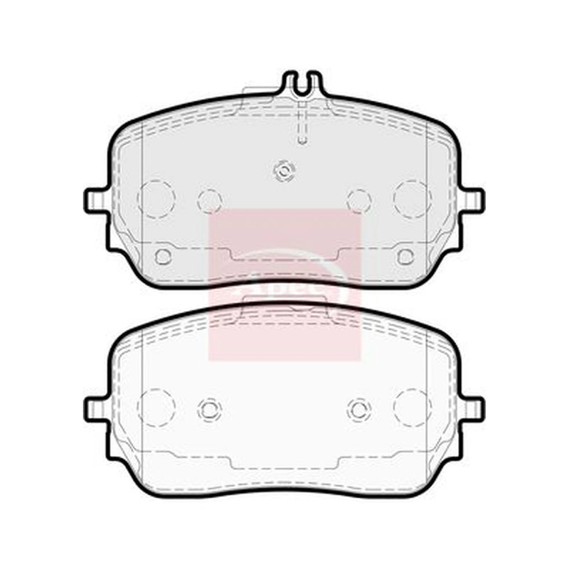 Apec Front Brake Pad Set PAD2319