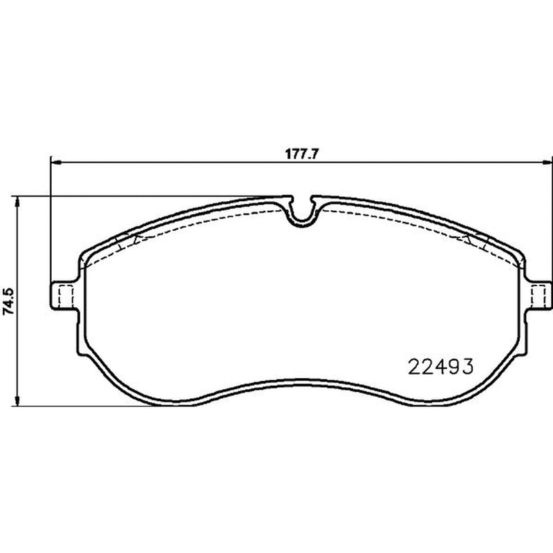 DON Front Brake Pad Set PCP1759