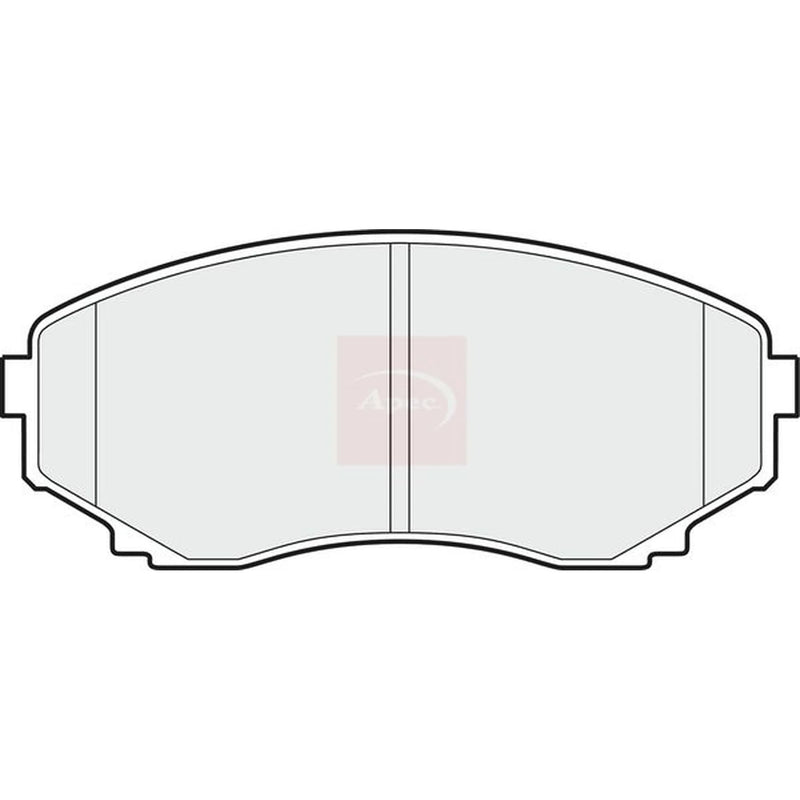 Apec Front Brake Pad Set PAD1509