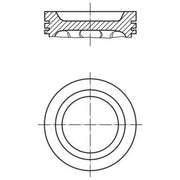 Mahle Piston Cylinder Bore = 87mm 503 52 01