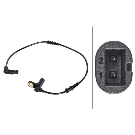 Hella ABS Wheel Speed Sensor Front 6PU 012 039-621