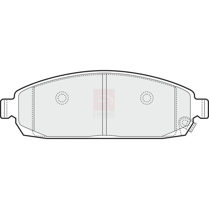 Apec Front Brake Pad Set PD3627