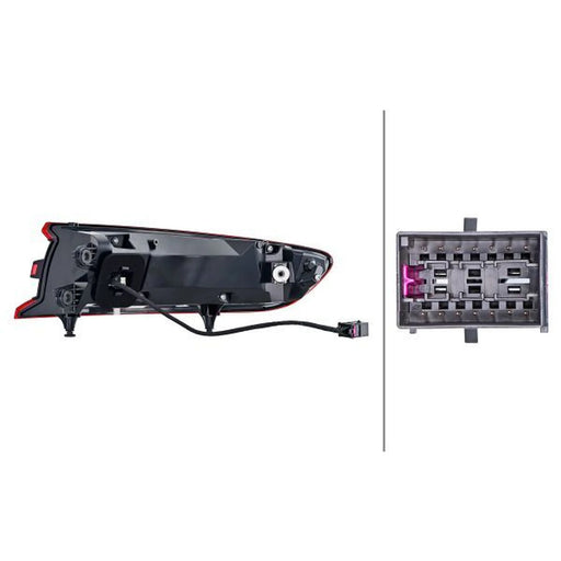 Hella Tail Light / Lamp LED Left 2SD 011 499-151