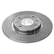 Febi 2 x Solid Front Brake Discs 10317-x2