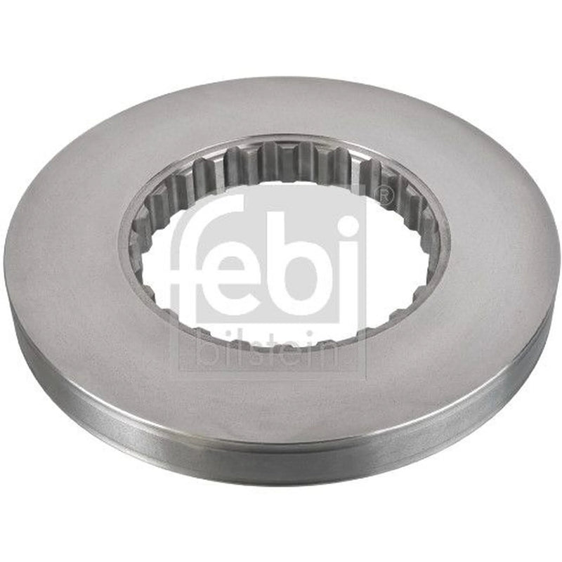 Febi 2 x Solid Front Brake Discs 179016-x2