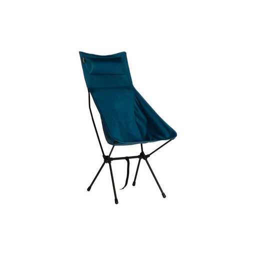 Vango Micro Steel Collapsible TALL Camping Chair with Storage Bag - Mykonos Blue - Vango - Van Life Living