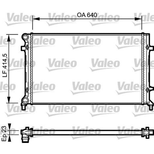 Valeo Engine Radiator 734332