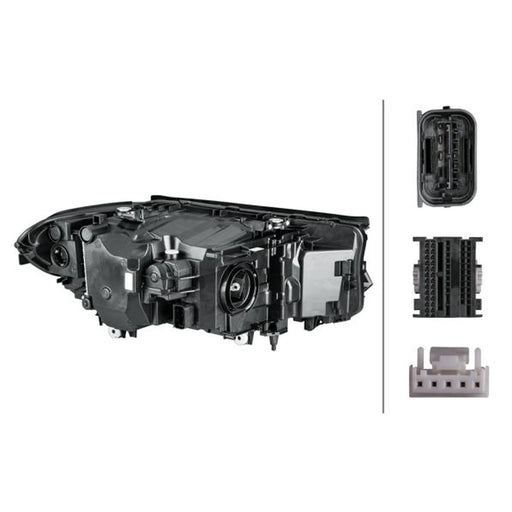 Hella Headlight Headlamp LED Left 1LX 354 836-031