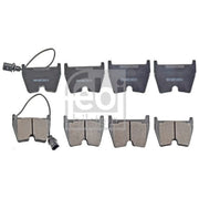 Febi Front Brake Pad Set 116044