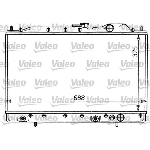 Valeo Engine Radiator 731054