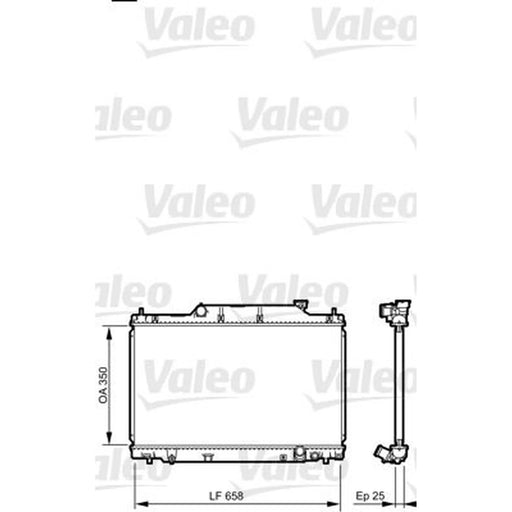 Valeo Engine Radiator 734702