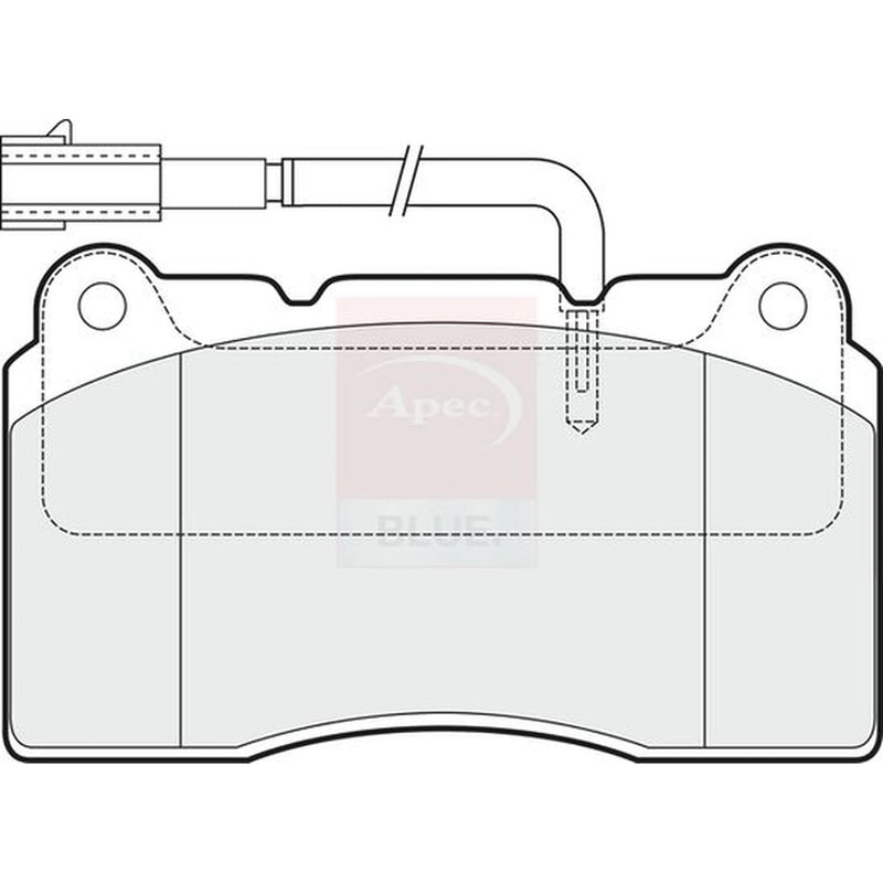 Apec Front Brake Pad Set PD4266