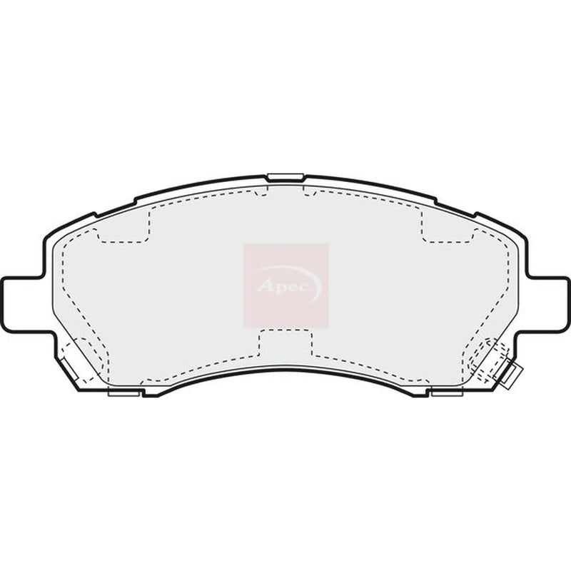 Apec Front Brake Pad Set PAD1097