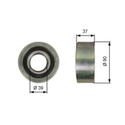 Gates V-Ribbed Belt Deflection/Guide Pulley T36139