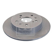Febi 2 x Solid Rear Brake Discs 108609-x2