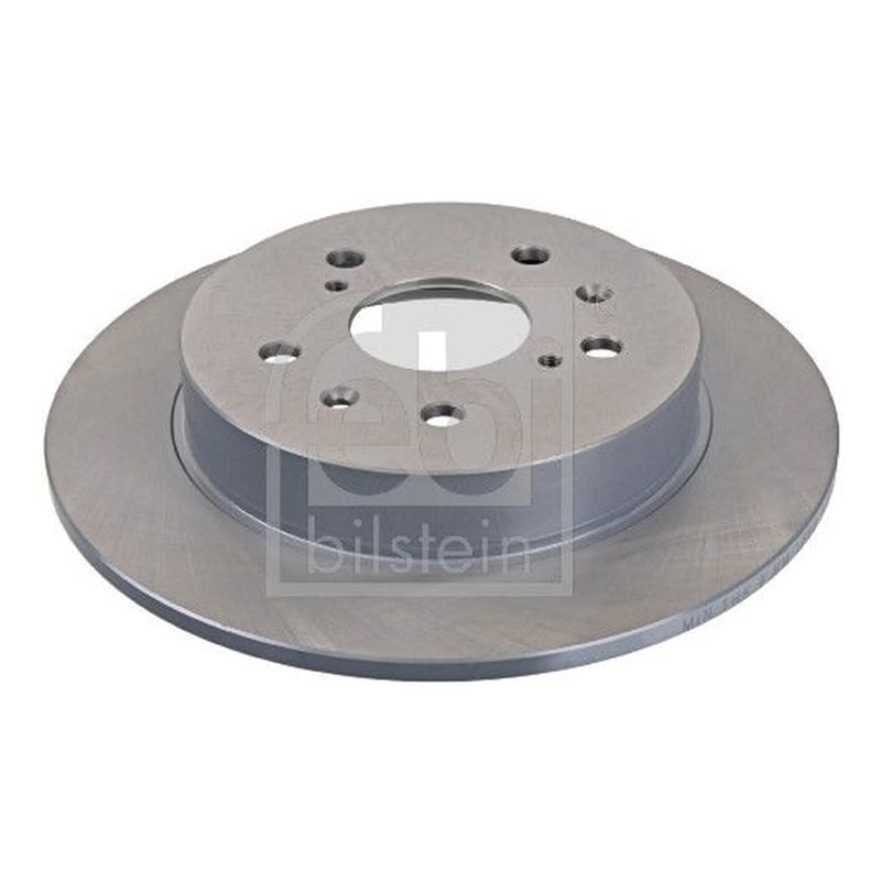 Febi 2 x Solid Rear Brake Discs 108609-x2