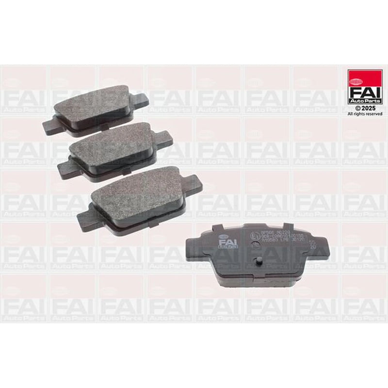 FAI Rear Brake Pad Set BP566
