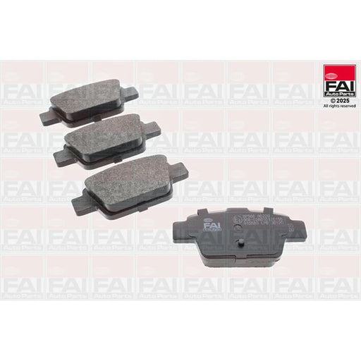 FAI Rear Brake Pad Set BP566
