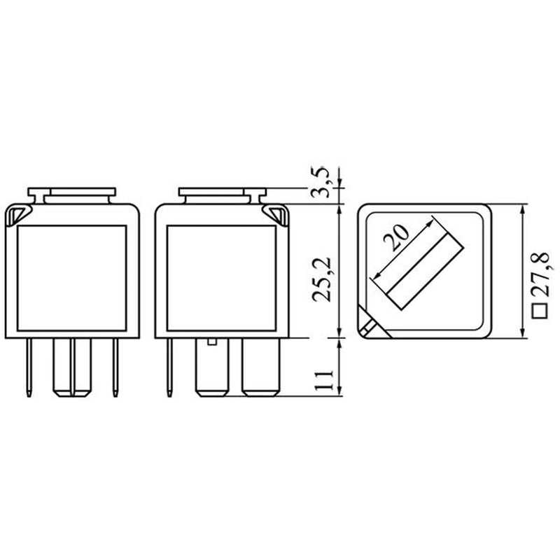 Bosch Main Power Relay 0 986 332 053
