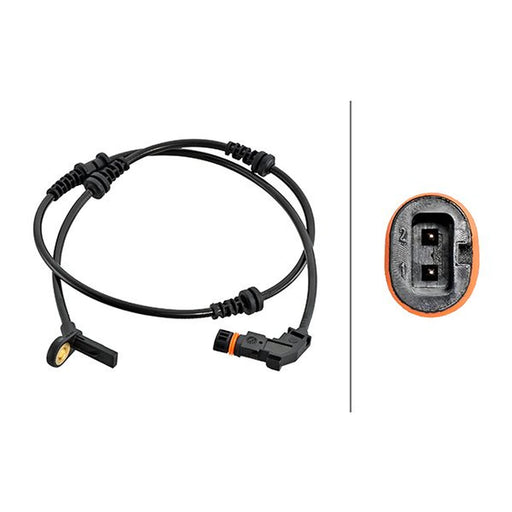 Hella ABS Wheel Speed Sensor Front 6PU 230 048-231