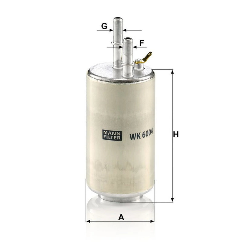 MANN-FILTER Fuel Filter Element WK 6004