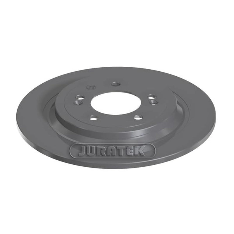 Juratek 2 x Solid Rear Brake Discs KIA155-x2
