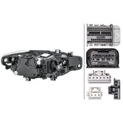 Hella Headlight Headlamp LED Left 1EX 012 103-911