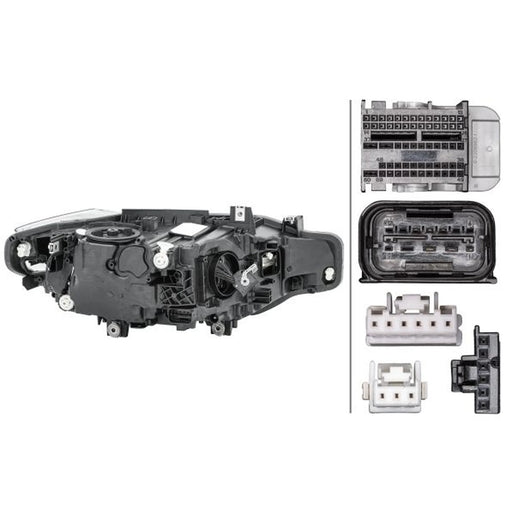 Hella Headlight Headlamp LED Left 1EX 012 103-911