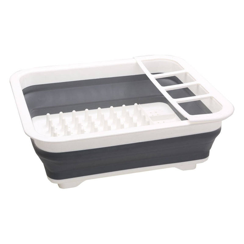 Collapsible-wares dish rack with cutlery holder K0201 - Quest - Van Life Living