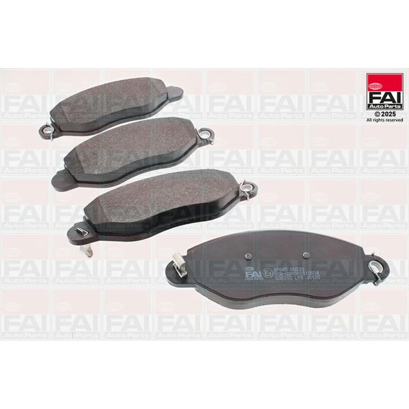 FAI Front Brake Pad Set BP645