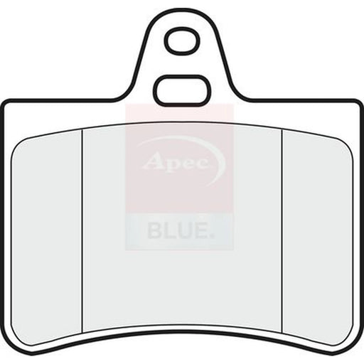 Apec Rear Brake Pad Set PD3180