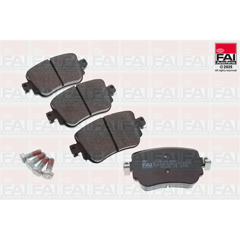 FAI Rear Brake Pad Set BP221