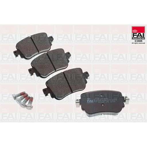 FAI Rear Brake Pad Set BP221